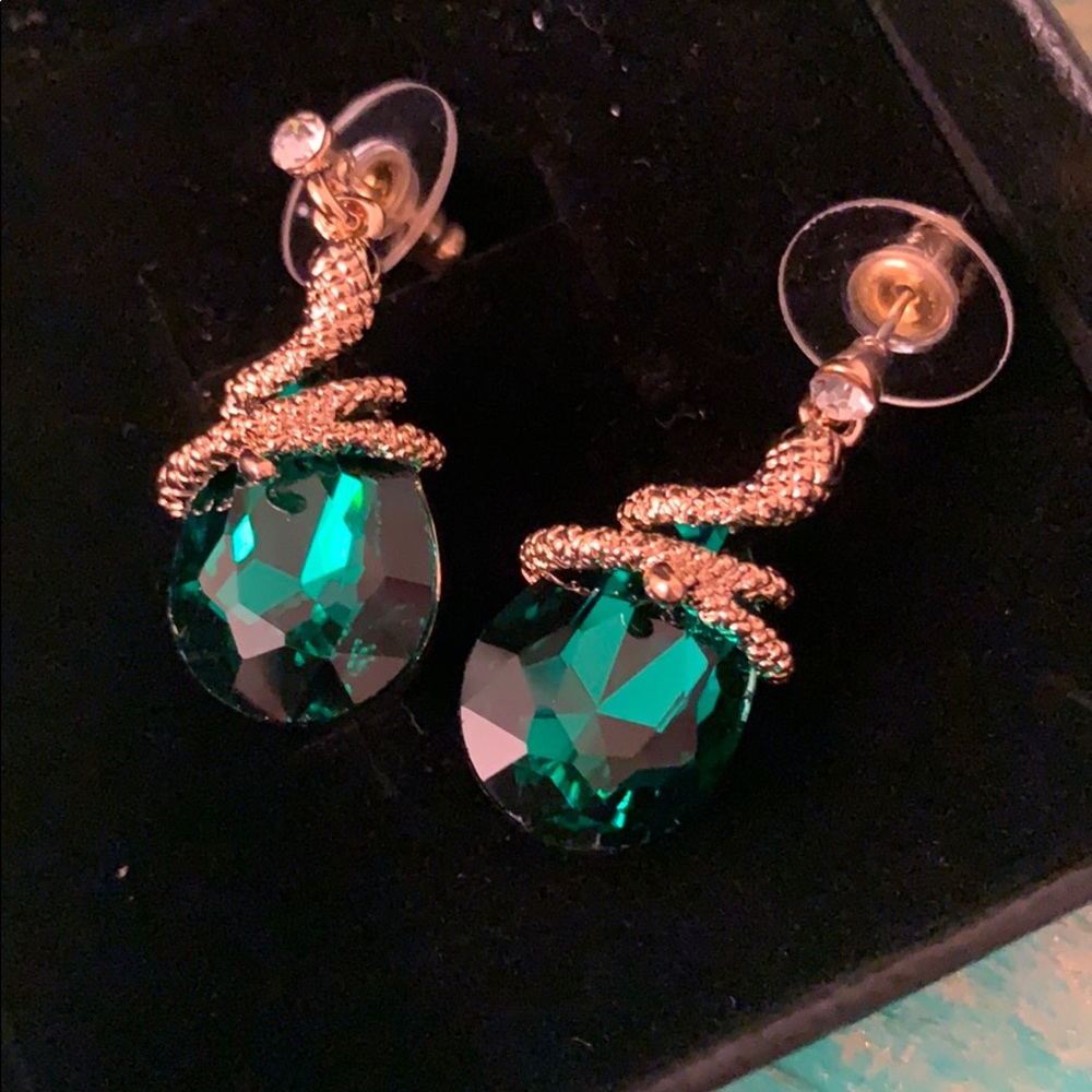 Slitherin earrings